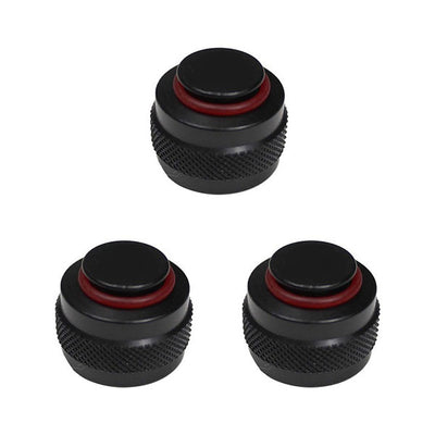 Paintball Tank Valve Protector / Thread Saver - Black - 3 pack