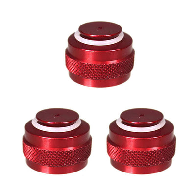 Paintball Tank Valve Protector / Thread Saver - Red - 3 pack