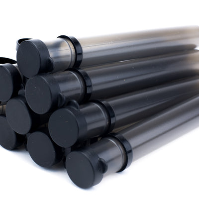 Empire Paintball 10 Round Tubes w/ Caps - Smoke - 100 pack