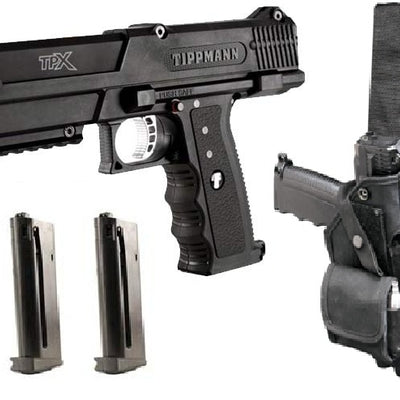 Tippmann TiPX / TPX Paintball Pistol Deluxe Kit - Black