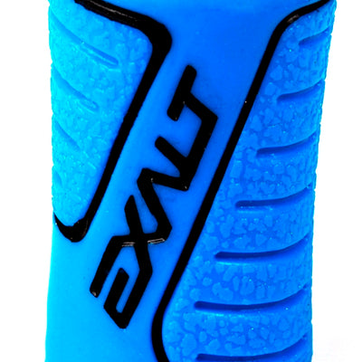 Exalt Paintball Universal Regulator Grip Cover - Cyan / Black