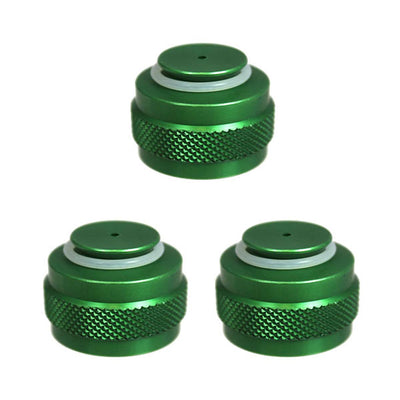 Paintball Tank Valve Protector / Thread Saver - Green - 3 pack