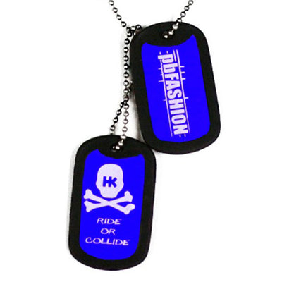 HK Army Dog Tags - Blue