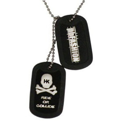 HK Army Dog Tags - Black