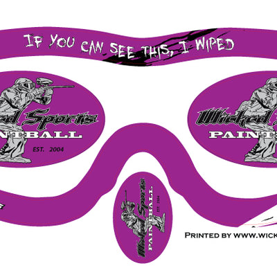 Wicked Sports Goggle Wrap - E-Flex, E-Vents, Vents  - WS Purple