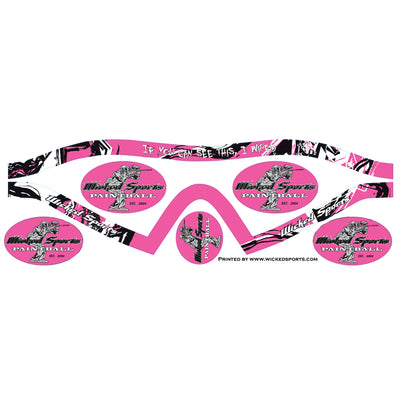 Wicked Sports Goggle Wrap - Dye I4 - WS Pink