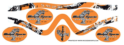 Wicked Sports Goggle Wrap - Sly Profit - WS Orange