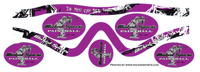 Wicked Sports Goggle Wrap - Sly Profit - WS Purple