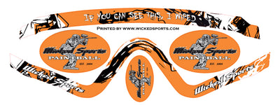 Wicked Sports Goggle Wrap - V-Force Profiler - WS Orange