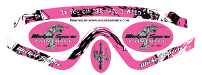 Wicked Sports Goggle Wrap - V-Force Profiler - WS Pink