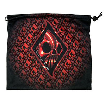 Wicked Sports Goggle Bag - Wicked Skulls - Red