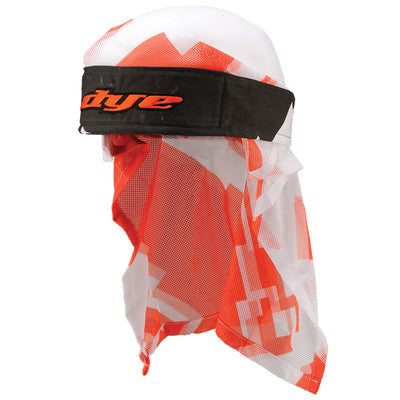 Dye Head Wrap - Airstrike Orange/White