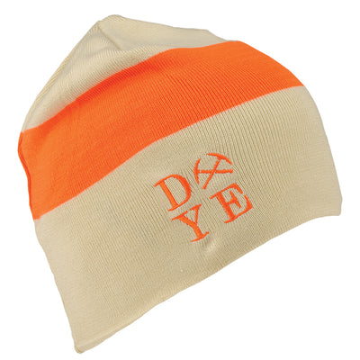 Dye Paintball Beanie - 3AM - Tan/Hunter Orange