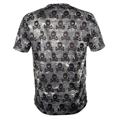 HK Army Dri Fit T-Shirt - All Over - Denim Skulls