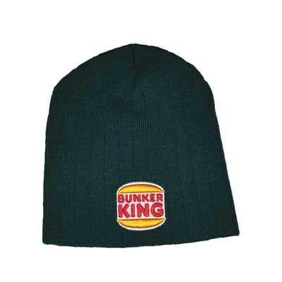 Bunker Kings Beanie - BK Logo - Dark Green