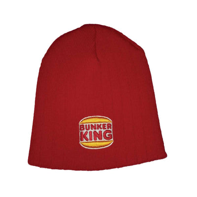 Bunker Kings Beanie - BK Logo - Red