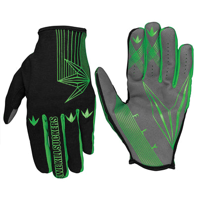 Bunker Kings Fly Paintball Gloves - Lime