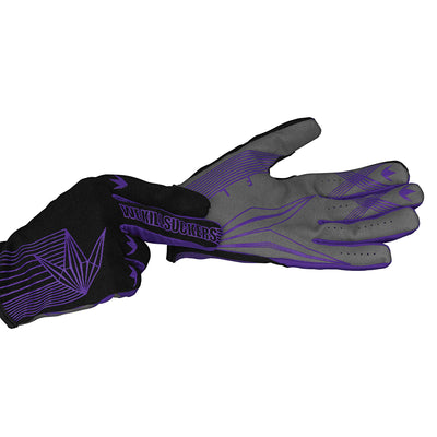 Bunker Kings Fly Paintball Gloves - Purple