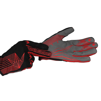 Bunker Kings Fly Paintball Gloves - Red