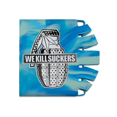 Bunker Kings Knuckle Butt Tank Cover - 45-88ci - WKS Grenade Cyan