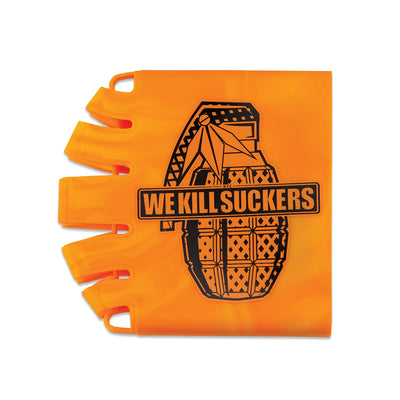 Bunker Kings Knuckle Butt Tank Cover - 45-88ci - WKS Grenade Orange