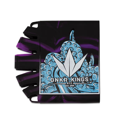 Bunker Kings Knuckle Butt Tank Cover - 45-88ci - Tentacles Purple