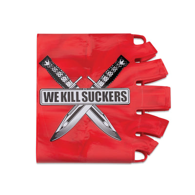 Bunker Kings Knuckle Butt Tank Cover - 45-88ci - WKS Knife Red