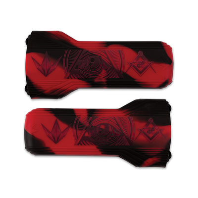Bunker Kings Evalast Barrel Cover / Condom - Conspiracy Red
