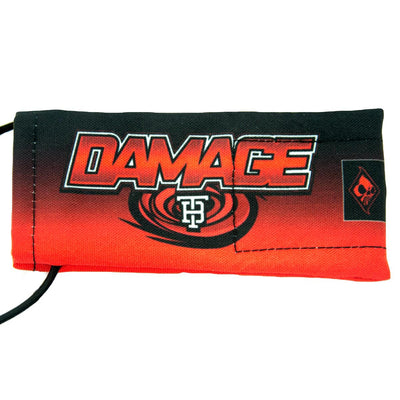 Tampa Bay Damage Barrel Sock / Cover by Wicked Sports - Red / Black Fade