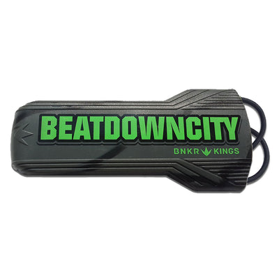 Bunkerkings / BKNR Kings Evalast Barrel Cover / Condom - Beatdown City 2 - Grey / Lime