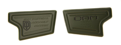 Dye DAM Mag Well Logos - OD Green