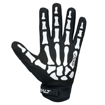 Exalt Paintball Death Grip Gloves - Full Finger - White