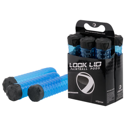 Dye Lock Lid Pods - 6 Pack - Cyan