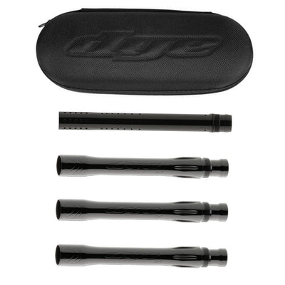 Dye Paintball UL-S Barrel Kit with Case - AC / Autococker - Polished Black