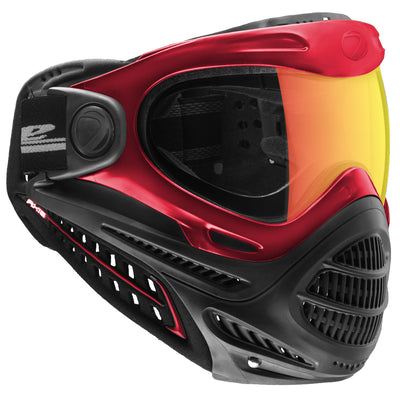 Dye Axis Pro Goggles w/ Thermal Lens - Red Bronze Fire