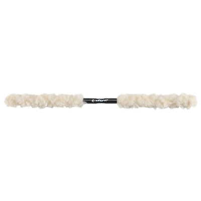 Dye Fuzzy Stick - Folding Swab / Squeegee - White