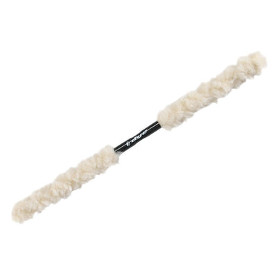 Dye Fuzzy Stick - Folding Swab / Squeegee - White