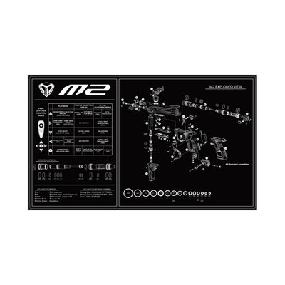 Dye Paintball Tech Mat - M2