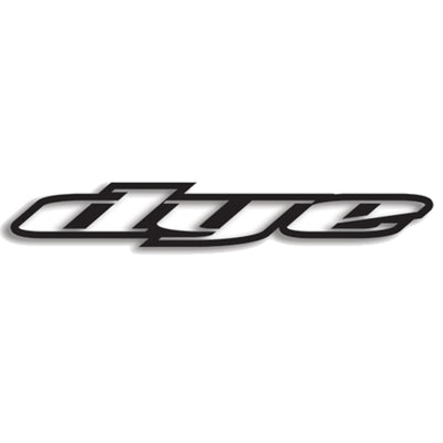 Dye Paintball Die-Cut Auto Decal / Sticker - 30" - Black