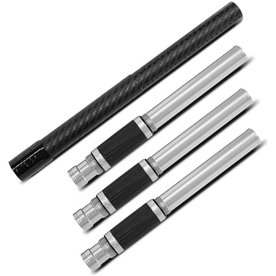Planet Eclipse Shaft FL Carbon Fiber Barrel Kit - Silver - 4pc