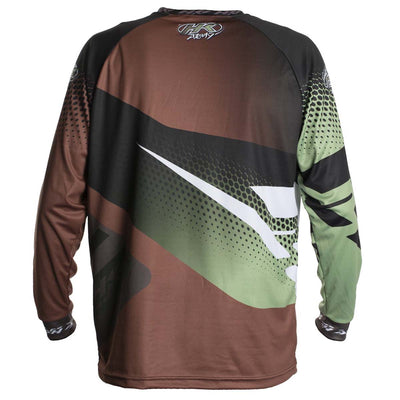 HK Army Retro Paintball Jersey - Edge - Brown / Olive