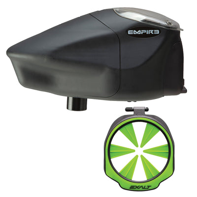 Empire Prophecy Z2 Paintball Loader - Exalt Feedgate - Lime - WICKED BUNDLE