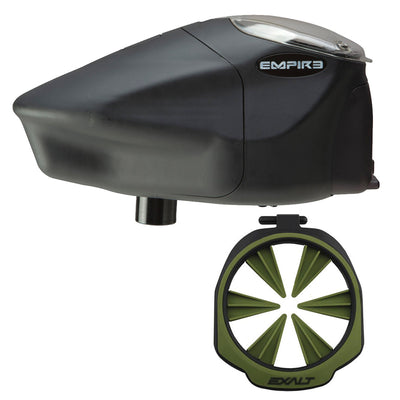 Empire Prophecy Z2 Paintball Loader - Exalt Feedgate - Olive - WICKED BUNDLE