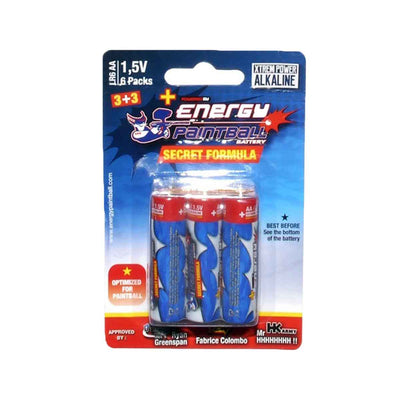 Energy Paintball Batteries - Secret Formula - AA - 6 Pack