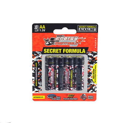 Energy Paintball Batteries - Secret Formula - AA - 4 Pack