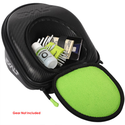 Exalt Paintball Carbon Series Lens Case V3 - Black / Lime