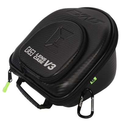 Exalt Paintball Carbon Series Lens Case V3 - Black / Lime