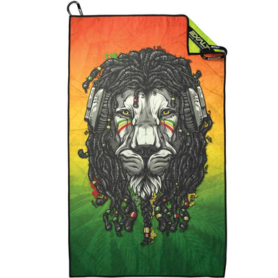 Exalt Paintball Microfiber Goggle Cloth - Team Size - Rasta Lion