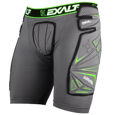 Exalt Paintball FreeFlex Slide Shorts - Gray