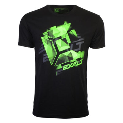 Exalt Paintball T-Shirt - Tristar - Black / Lime